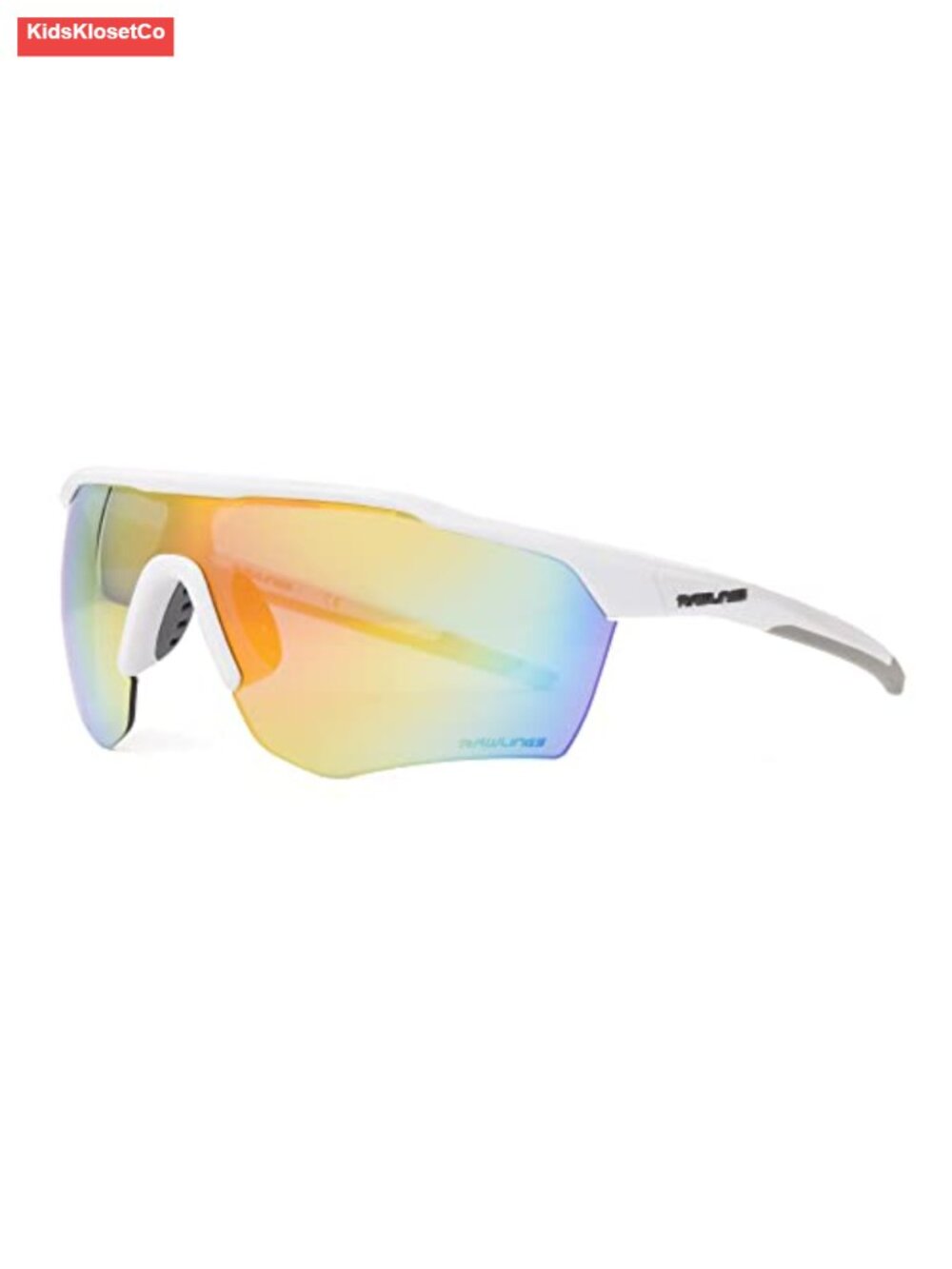 Youth Sport Sunglasses Shield Frame Polycarbonate Lenses Baseball